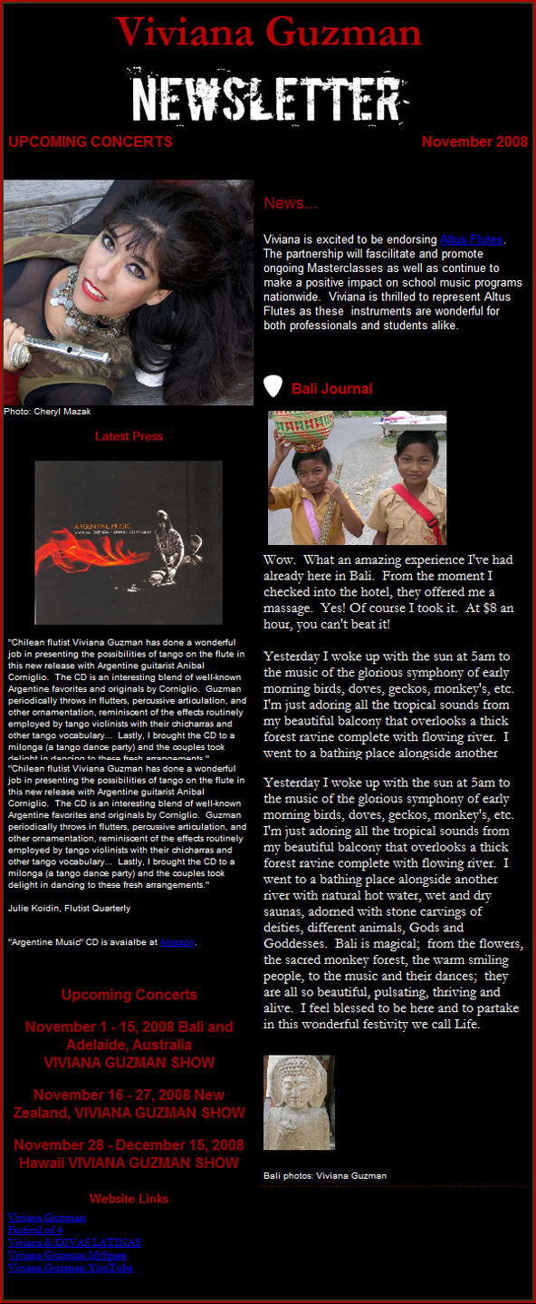November 2008 Newsletter November 2008 Newsletter