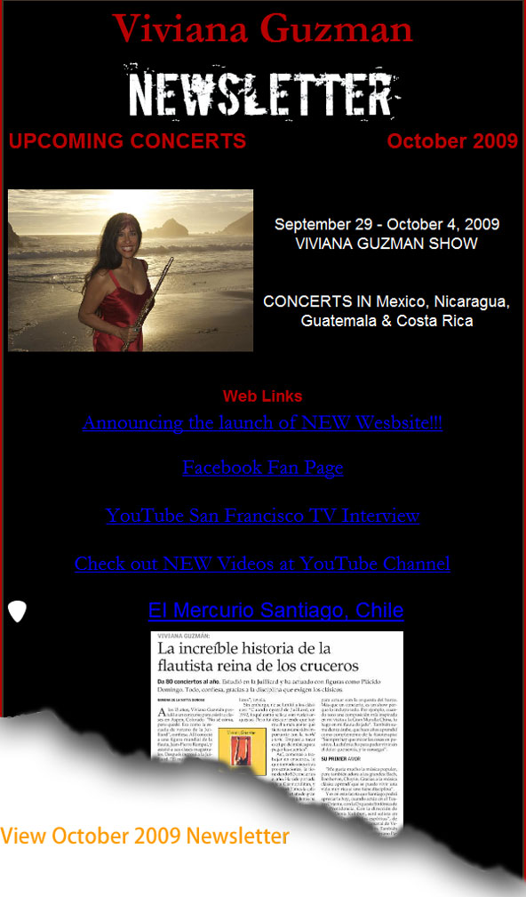 October 2009 Newsletter