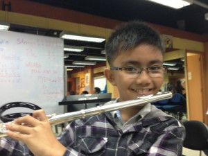 Jon-Jon 10 year old Filippino Flutist