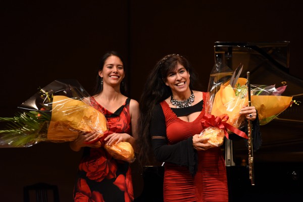 Viviana Guzman and Mahani Teave