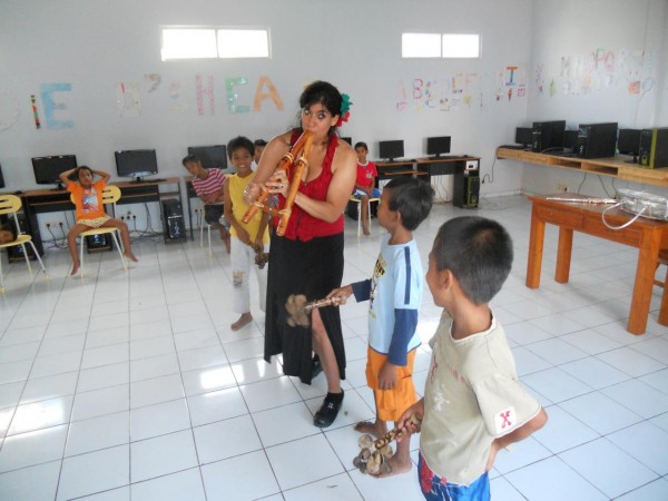 Viviana in Orphanage