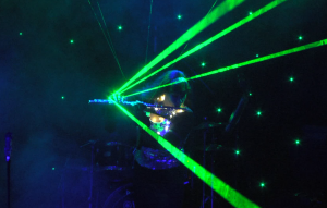 Viviana Laser Flute Show in Brazil