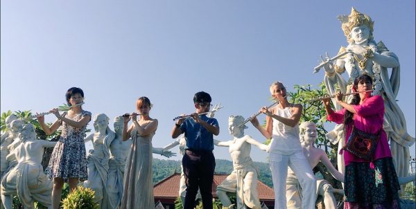 Flutes by the Sea with Krishna
