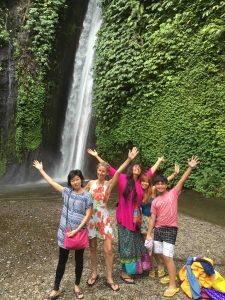 Flutes by the Sea at Munduk Waterfall