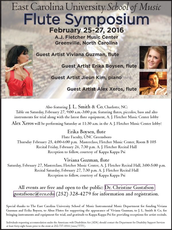 ECU Flute Symposium