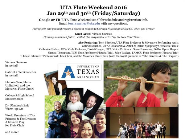 UTA Flute Weekend 2016