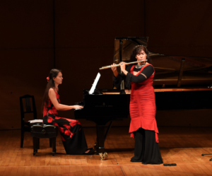 Viviana Guzman and Mahani Teave in Japan